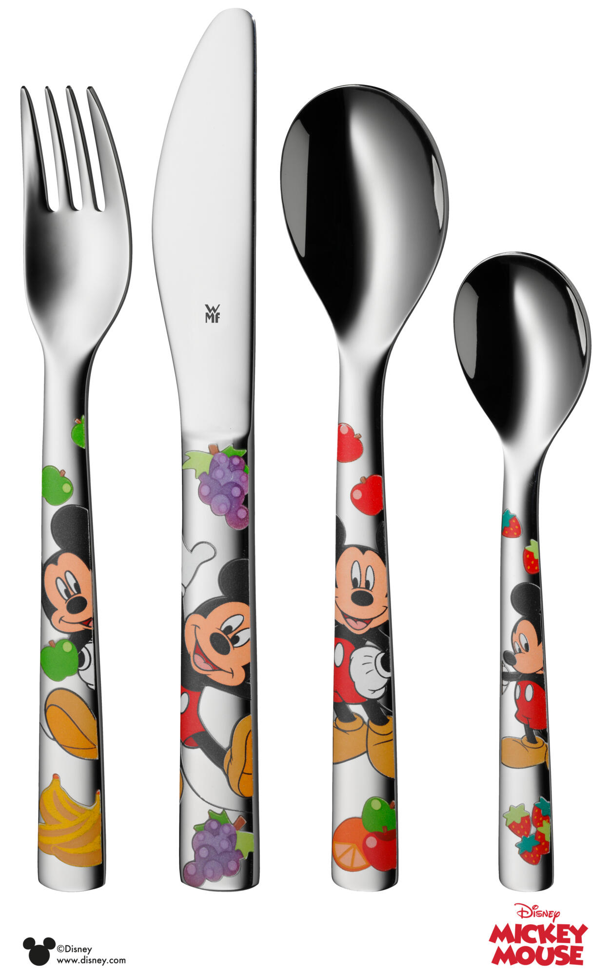 Kids cutlery set Disney Mickey Mouse, 4-piece