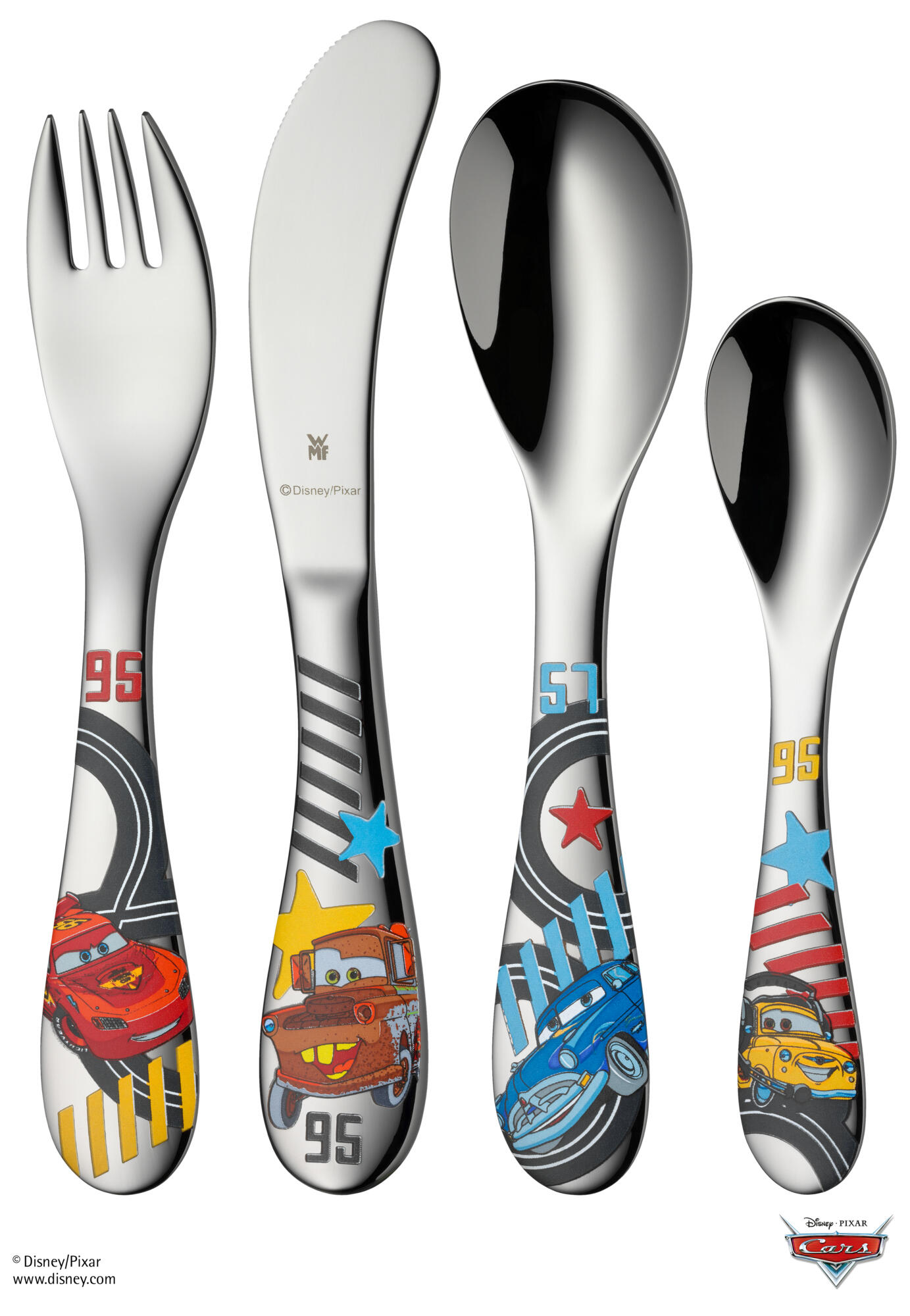 Kids cutlery set Disney/Pixar Cars, 4-piece