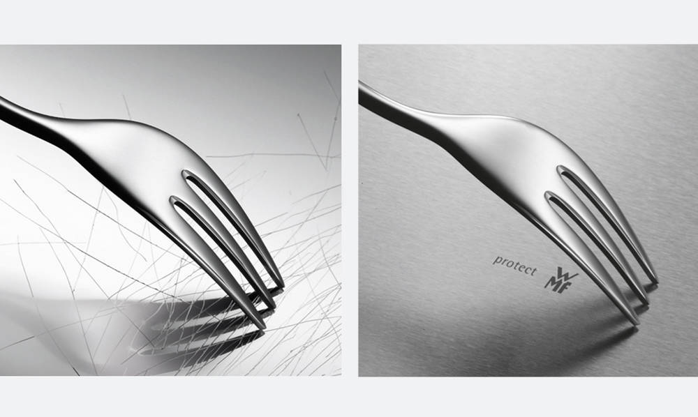 Cromargan protect® – durable beauty thanks to a patented finish