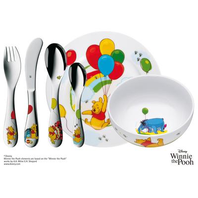 Kids cutlery set Winnie the Pooh, 6-piece