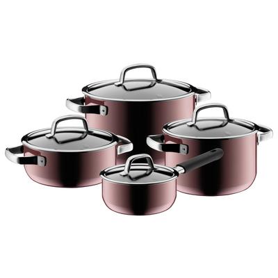 Pot Set Fusiontec Mineral 4 pcs. Rose Quartz
